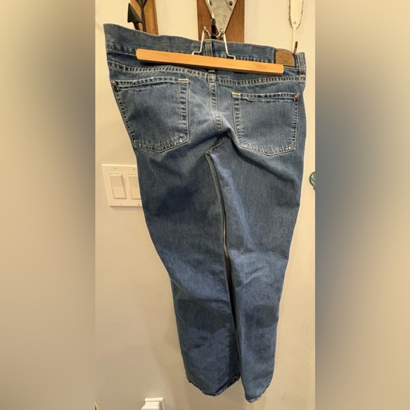 Old Navy Blue Flare Wide Leg Jeans - Picture 5 of 5